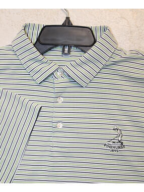 Peter Millar Pinehurst Putterboy 1895 Summer Comfort Performance Polo Shirt 2XL
